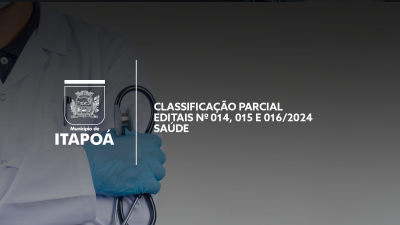 Portal Do Cidadão - MUNICIPIO DE ITAPOA/SC - CLASSIFICAÇÃO PARCIAL ...