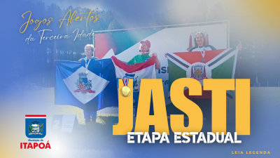 Atletas de Itapoá conquistam quatro medalhas no estadual dos JASTI