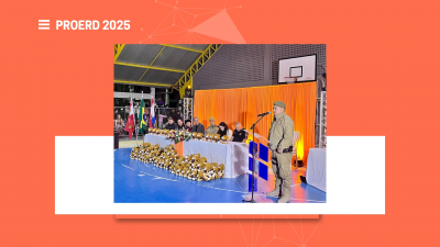 Escola Ayrton Senna recebe cerimônia de formatura do Proerd 2025